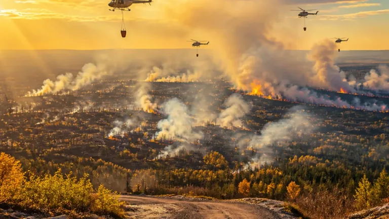 Fort McMurray area sees high wildfire danger as Bear Creek blaze continues