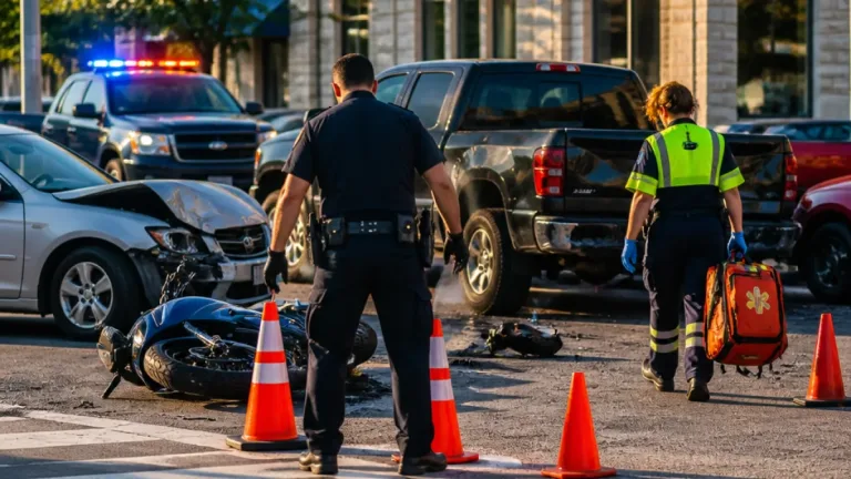 Four injured after four-vehicle crash on Main Street in Winnipeg’s North End