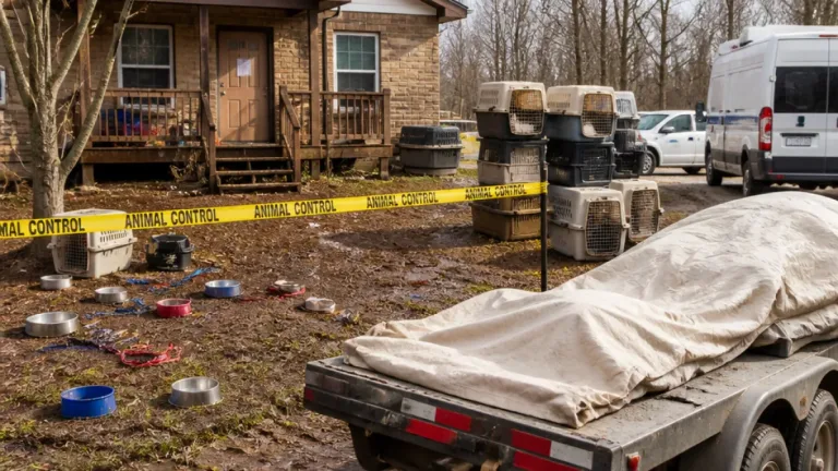 Georgetown area probe finds more than 125 dogs dead, 107 animals removed