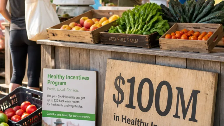 Granby farm marks $100M milestone for produce incentive program