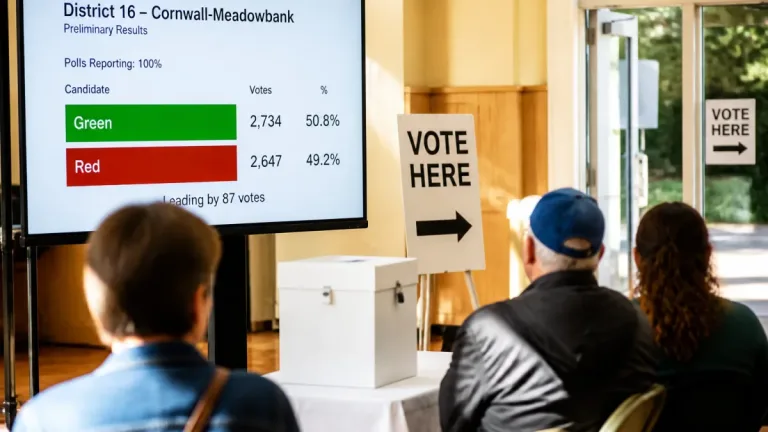 Green win in PEI’s Cornwall-Meadowbank byelection draws interest in Cornwall