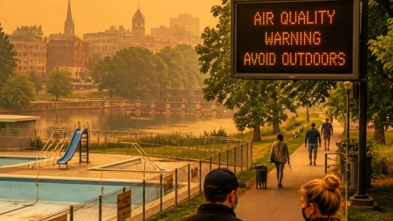 Guelph under extended orange air-quality warning as wildfire smoke drifts in