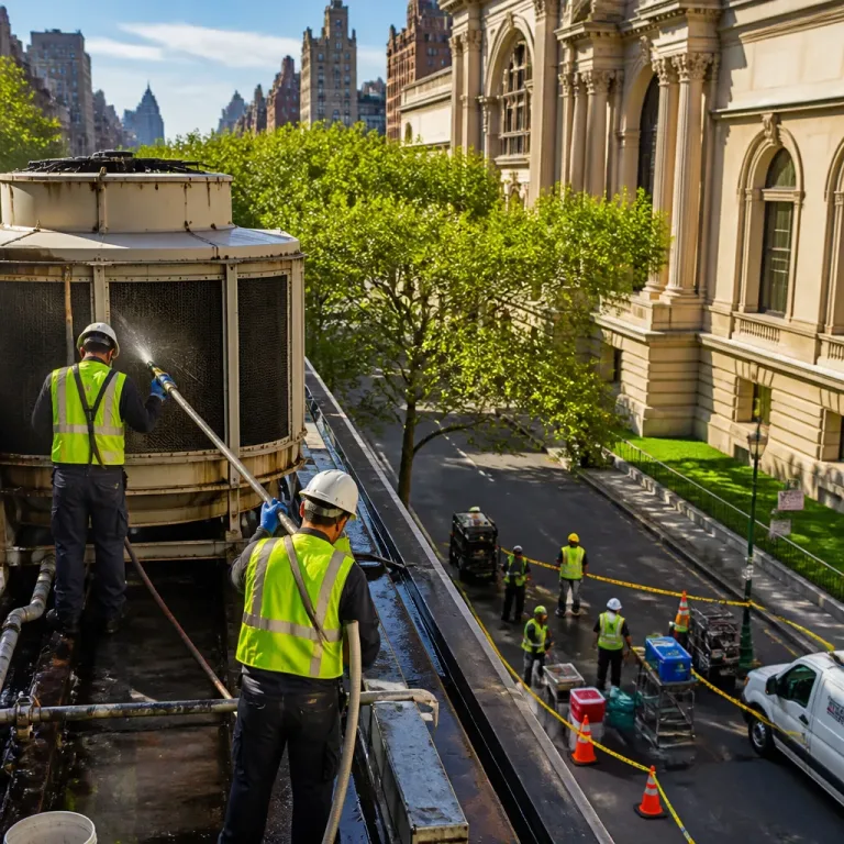 Legionnaires outbreak traces to cooling systems at Manhattan landmarks; 63 cases reported
