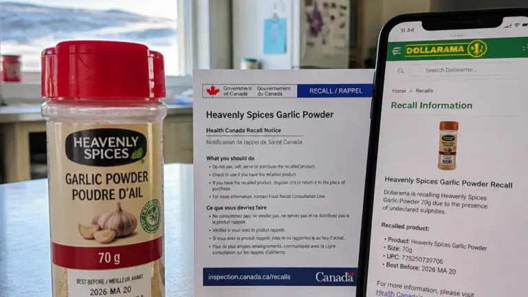Health Canada recalls garlic powder sold at Dollarama over bacteria concerns