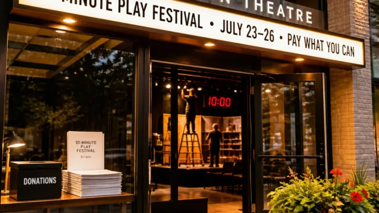 Kanata festival lifts new playwrights as 10-minute plays return July 23–26