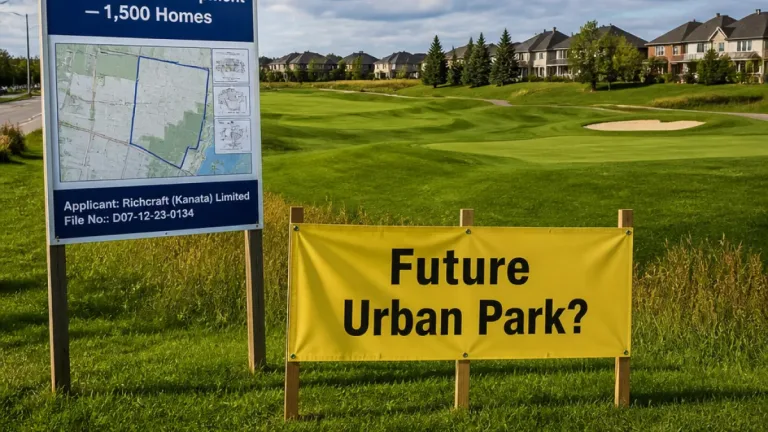 Kanata groups urge city to study buying golf course, creating urban park