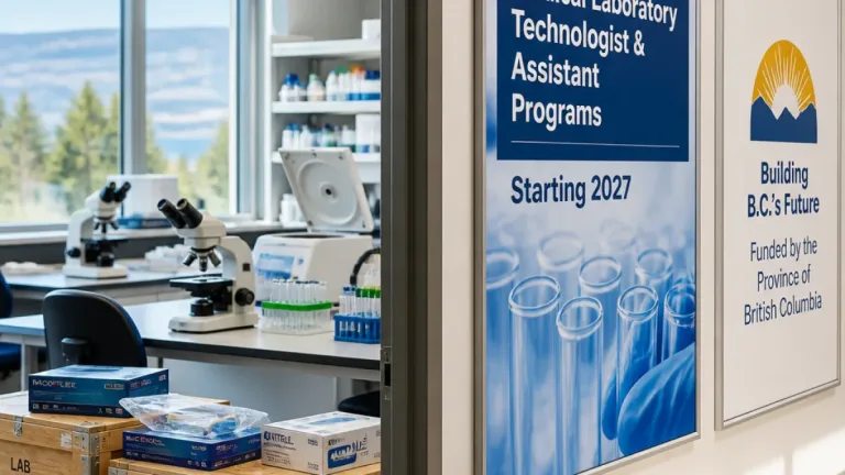 Kelowna’s Okanagan College to add lab tech programs after $1.5M provincial boost