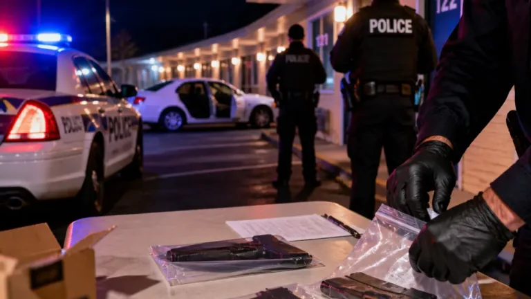 Kitchener police arrest three after motel break-in attempt involving imitation firearms