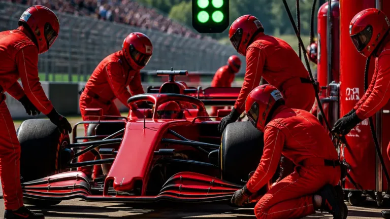 Lewis Hamilton’s Ferrari fined after pit incident; mechanic unhurt at Belgian GP