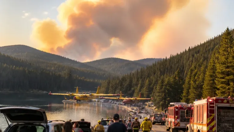 Lightning-linked fires ignite nearly 100 new blazes across B.C., prompting evacuation expansions