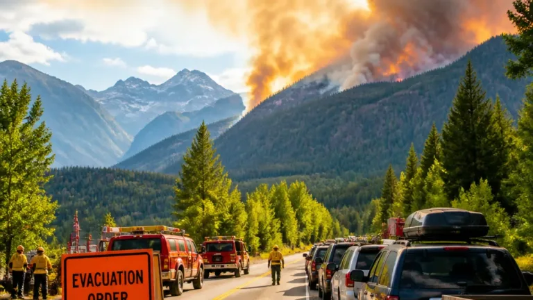 Lightning-linked wildfires surge across B.C.; dozens of communities under evacuation notices