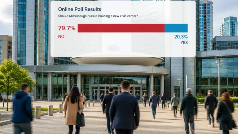 Mississauga poll shows steep opposition as Bonnie Crombie registers to run for mayor