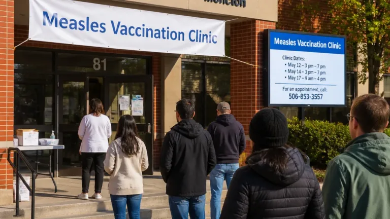 Moncton health office offering measles clinics after single confirmed case