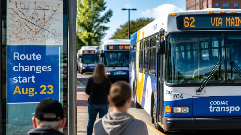 Moncton riders to see Codiac Transpo route changes starting Aug. 23
