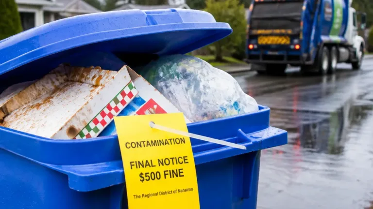 Nanaimo residents face $500 fines as RDN cracks down on recycling contamination