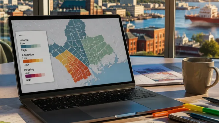 New map from Saint John-based council lays bare income gaps across New Brunswick