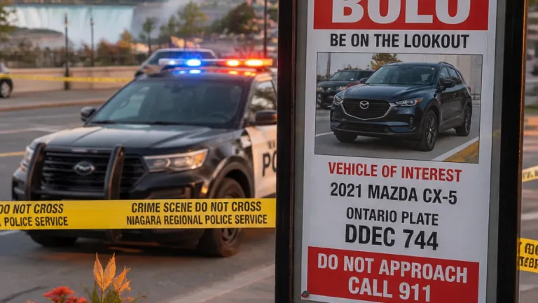 Niagara Falls homicide: police name suspects, warn public and seek Mazda CX‑5