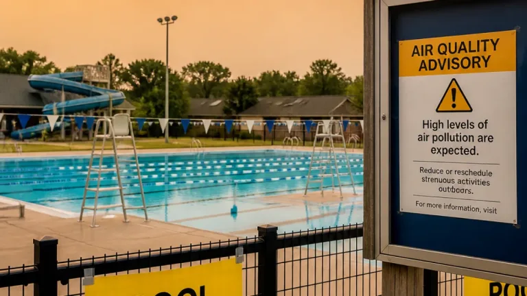 Oakville closes all outdoor pools as air-quality advisory prompts cancellations
