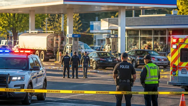 One man dead after vehicle incident at downtown Nanaimo gas bar