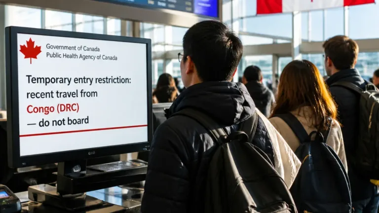 Ottawa announces temporary entry ban tied to Congo travel over Ebola risk
