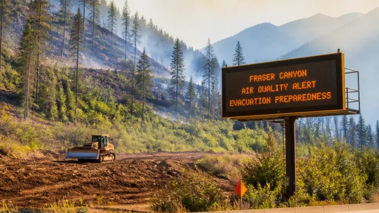 Pemberton wildfire held as B.C. braces for smoky skies; evacuations persist in Fraser Canyon
