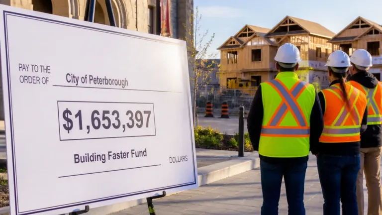 Peterborough to receive $1.65M from Ontario’s Building Faster Fund for housing