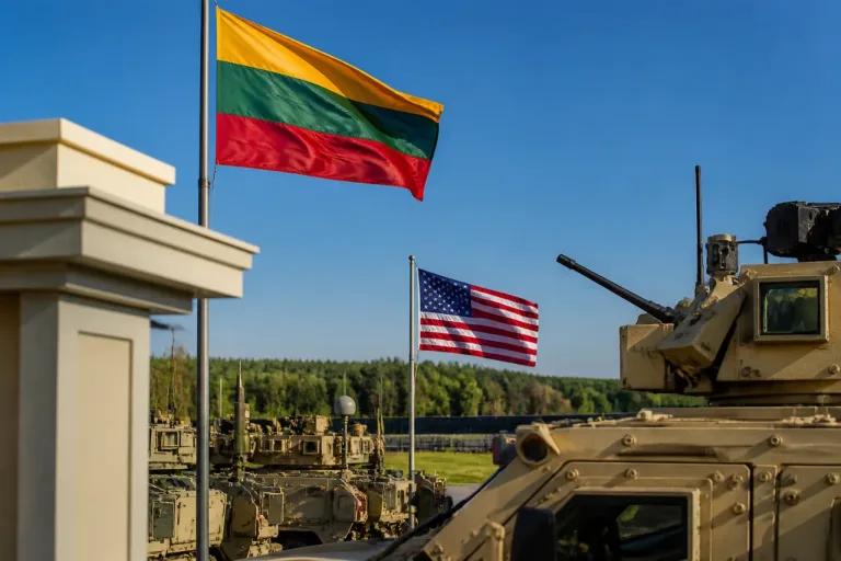 Lithuania installs new PM, commits to >5% defence spending and continued U.S. troop presence