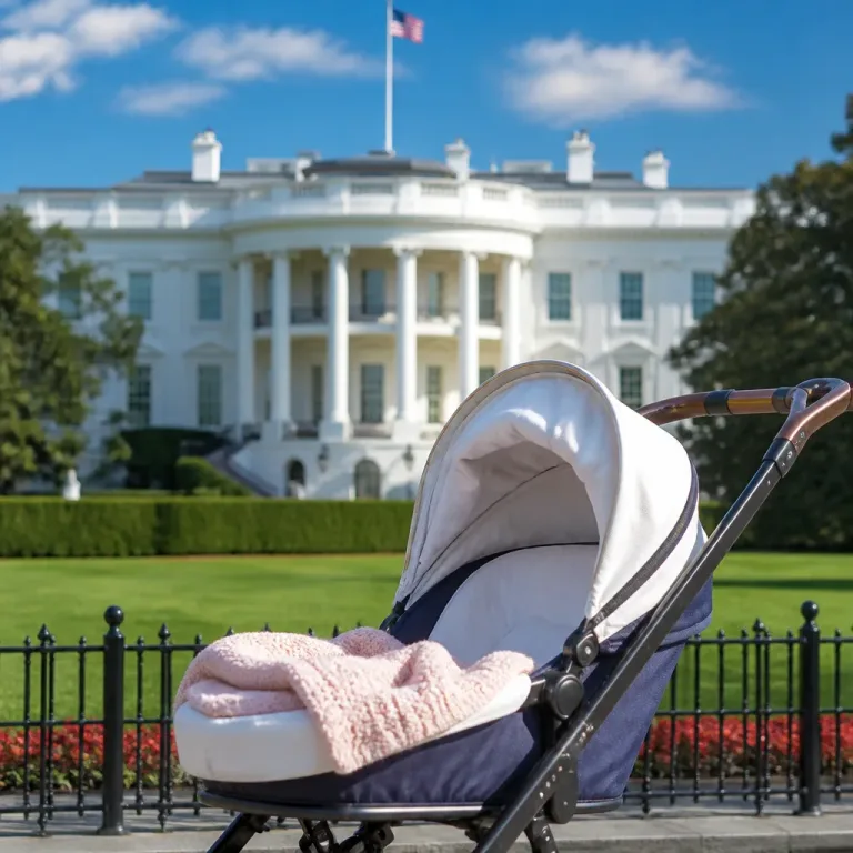 U.S. second lady gives birth, marking first such event in more than 150 years