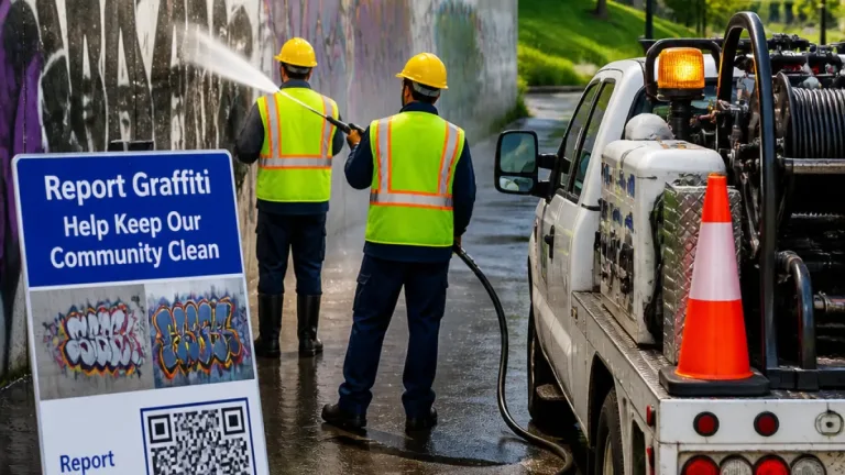 Port Coquitlam launches 24–48 hour graffiti removal guarantee for public property