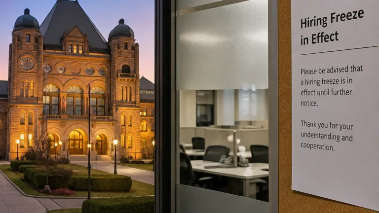 Premier’s office cuts staff, launches hiring freeze in bid to reduce spending