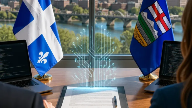 Quebec and Alberta formalize five-year partnership to share AI tools and training