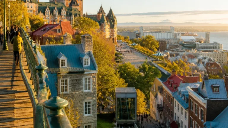 Quebec City’s old town: charm, steep streets and the public spaces that shape it