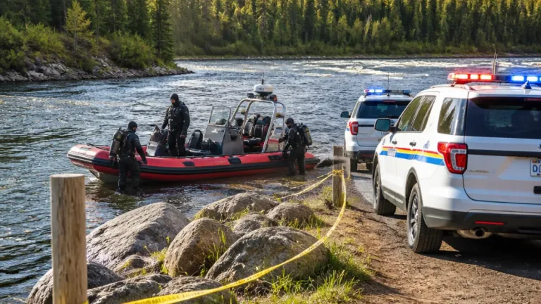 RCMP search continues at Whiteshell’s Nutimik Lake for boys swept into fast-moving water