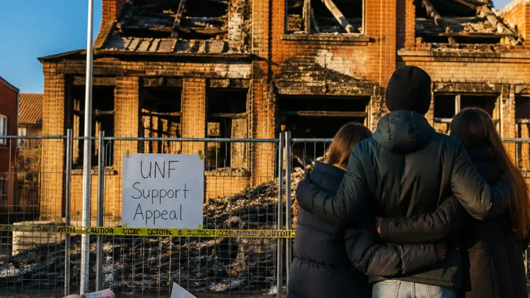 Regina Ukrainian hall destroyed by fire; Edmonton UNF, national office pledge support