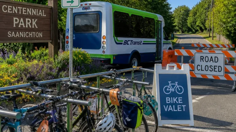 Saanich-area travel tips: Free shuttles and closures for Central Saanich’s 75th