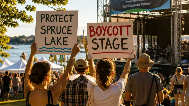 Saint John activists urge boycott of Moonlight Bazaar stage over data-centre sponsorship