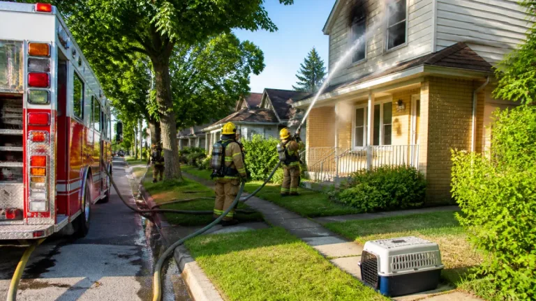 Sarnia house fire on Blackwell Road causes $350K damage; alarms credited in safe escape