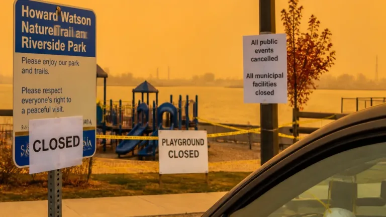 Sarnia residents advised to stay indoors as wildfire smoke keeps air quality poor