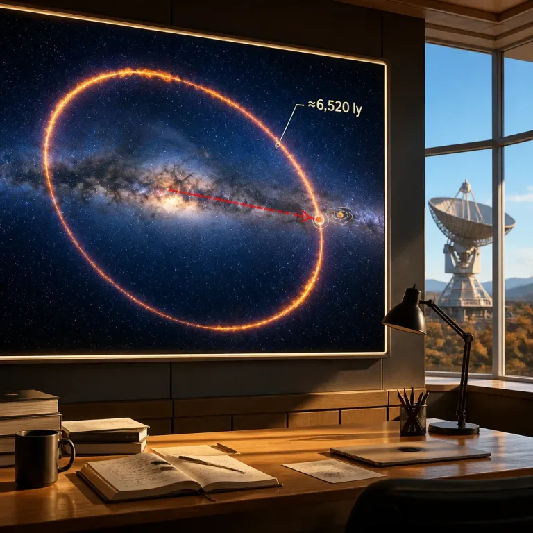 Astronomers reclassify decades-old Milky Way 'lobe' as nearer closed loop