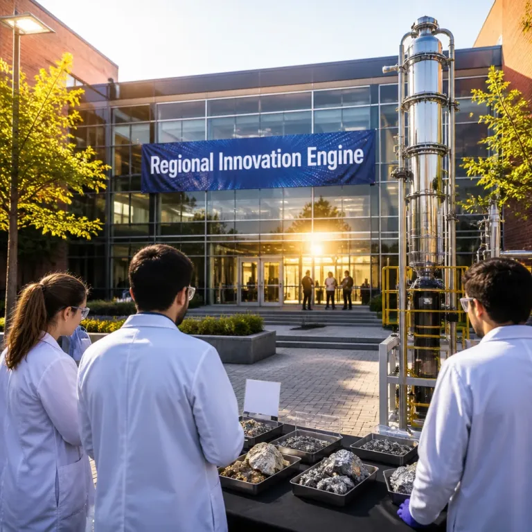 NSF names Critical Materials Crossroads an Innovation Engine; up to US$160M eligible