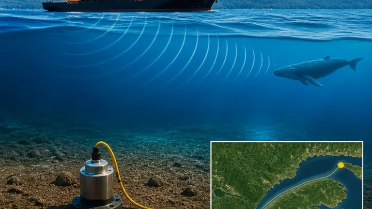 Seafloor sensor network in St. Lawrence flags quakes and ship noise, shaping future rules