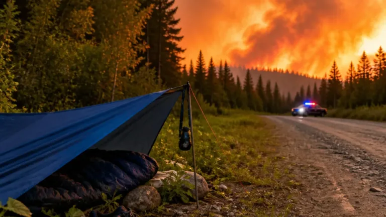Sherbrooke runner’s cross‑Canada trek tested by wilderness blackout, smoke and an OPP check