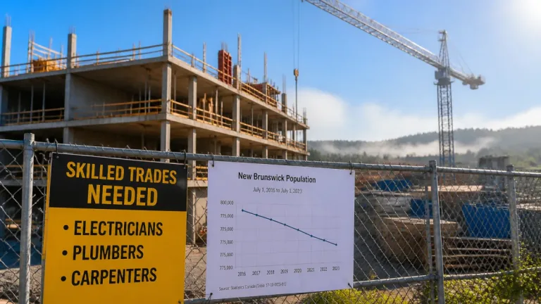 Skilled-trades crunch intensifies as New Brunswick posts nine straight months of population decline