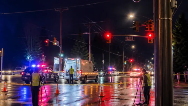 Surrey pedestrian in critical condition after late-night collision near 108 Avenue