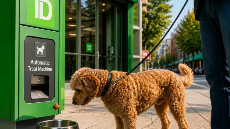 TD’s ‘dog ATM’ debuts in Vancouver’s West End, dispensing treats—no PIN needed