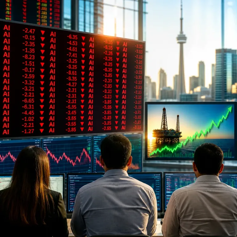 Falling AI stocks weigh on TSX as oil jitters lift energy shares ahead of inflation data