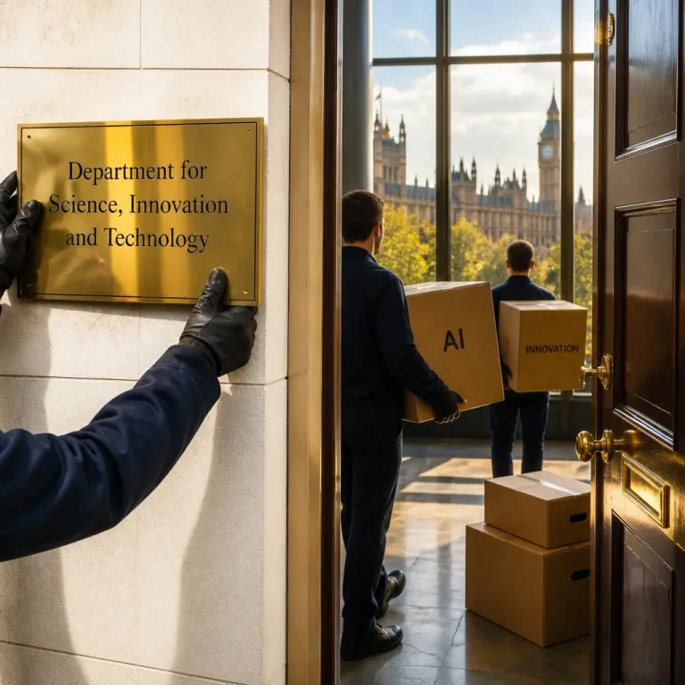 UK plan to dissolve science and tech department raises alarms over AI oversight