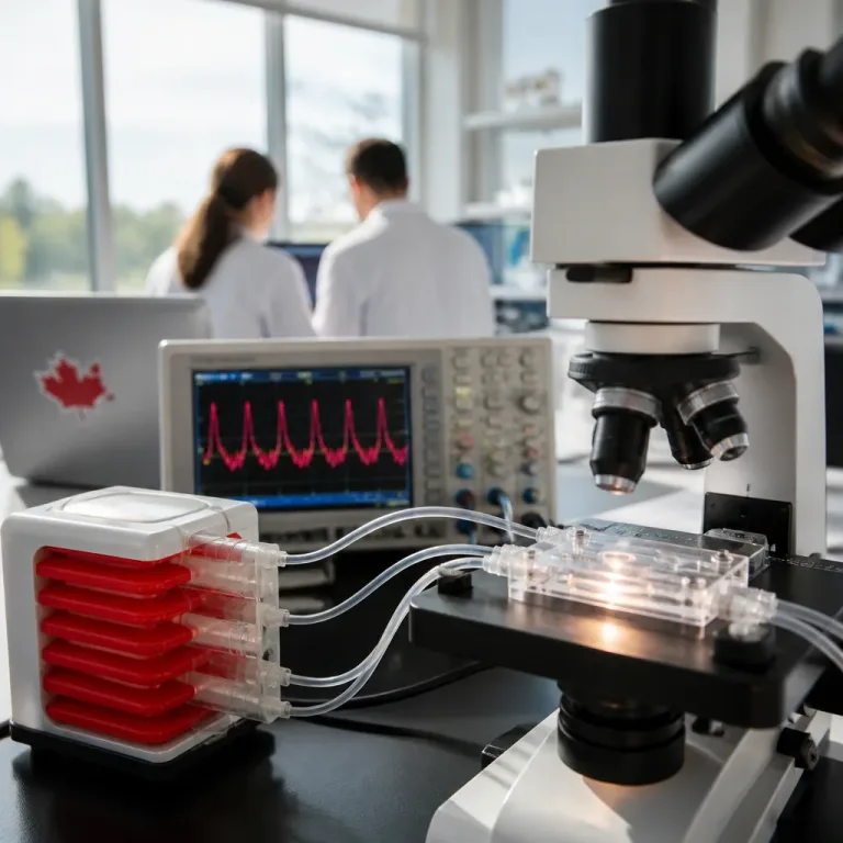 New pump recreates human blood-flow waveforms for lab-on-a-chip systems
