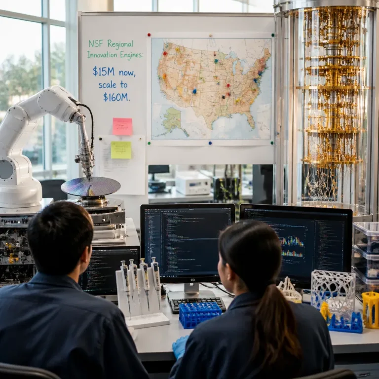 NSF backs 12 regional tech engines with bold $15M each, eyes long-term scale-up