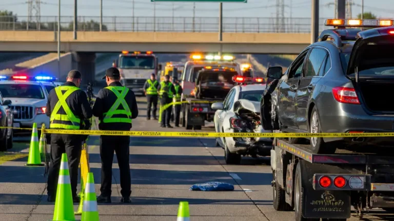 Two dead, three injured after crash on Highway 401 in Mississauga